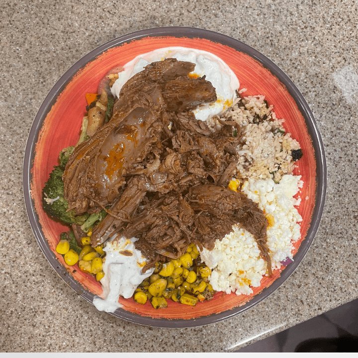 Harissa Honey Chicken Plate