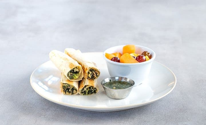 Honey Harissa Chicken Rollup