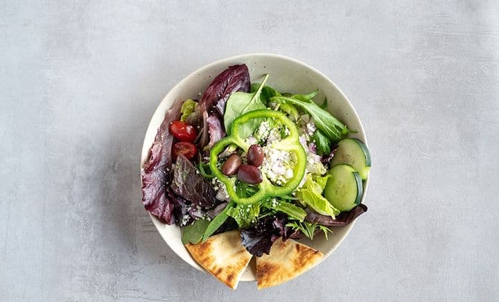 Hummus and Salad Plate
